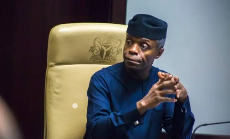 “It’s quite embarrassing that the Vice President of Nigeria, Professor Yemi Osinbajo has been left out of the scheme of things,”