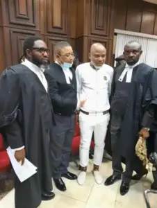 Nnamdi Kanu appears in court