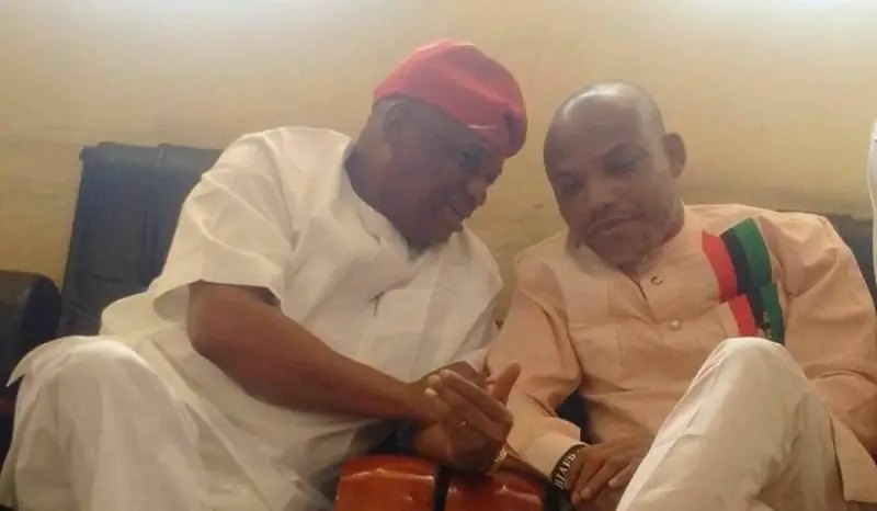 We therefore, wish to put the world on notice that Orji Uzor Kalu will be held responsible for whatever happens to our leader Mazi Nnamdi KANU in detention.